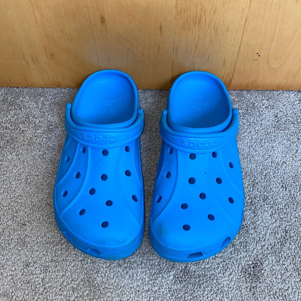 Blue Crocs